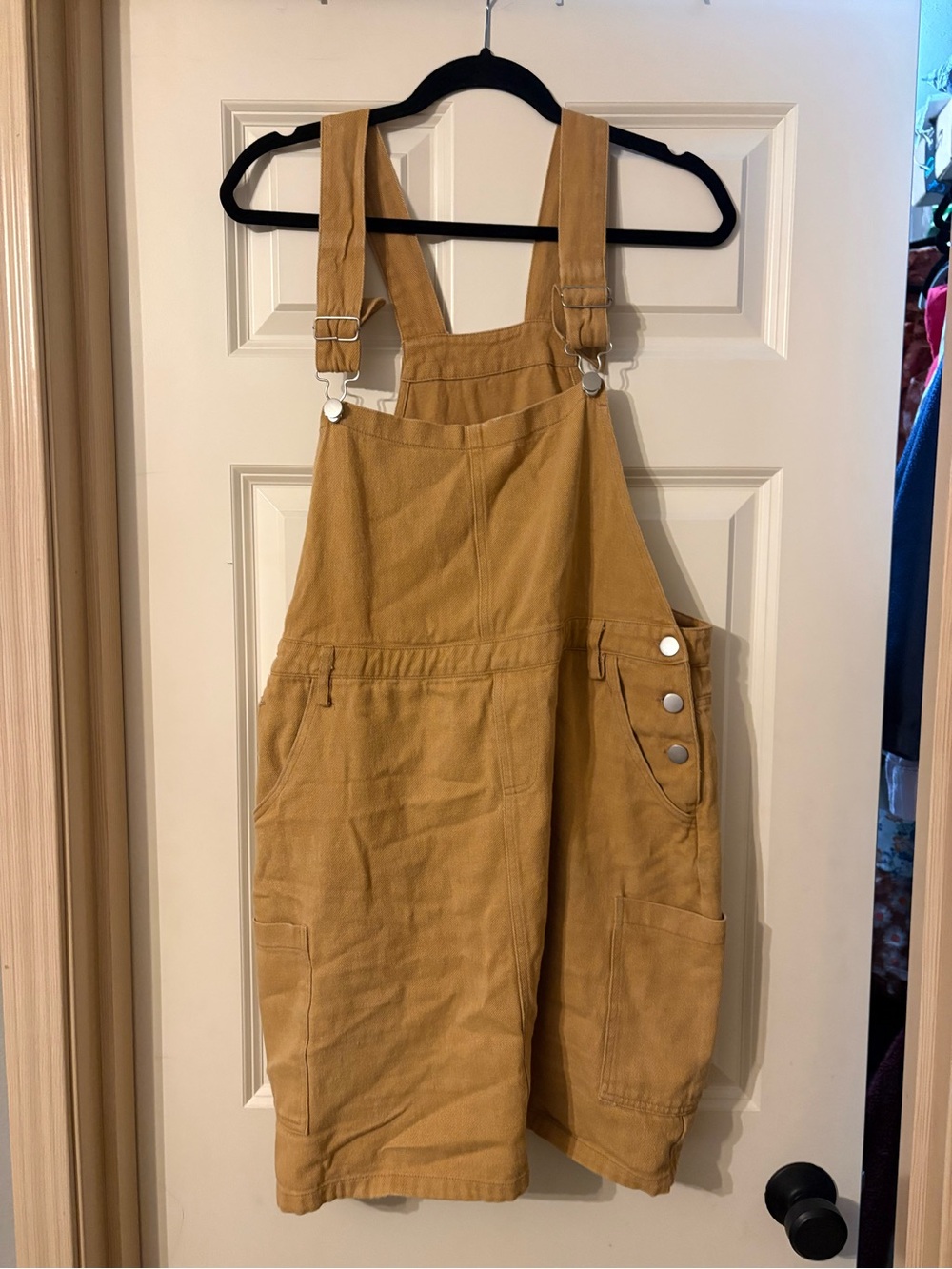 CJLA Tan Skirt Overalls